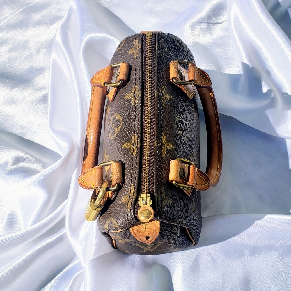 🍯SOLD 1992 LOUIS VUITTON SPEEDY NANO 🍯 - Picture 6 of 16